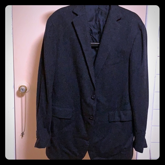 Sartorial Partenopea Cashmere Blazer Charcoal - Picture 1 of 7